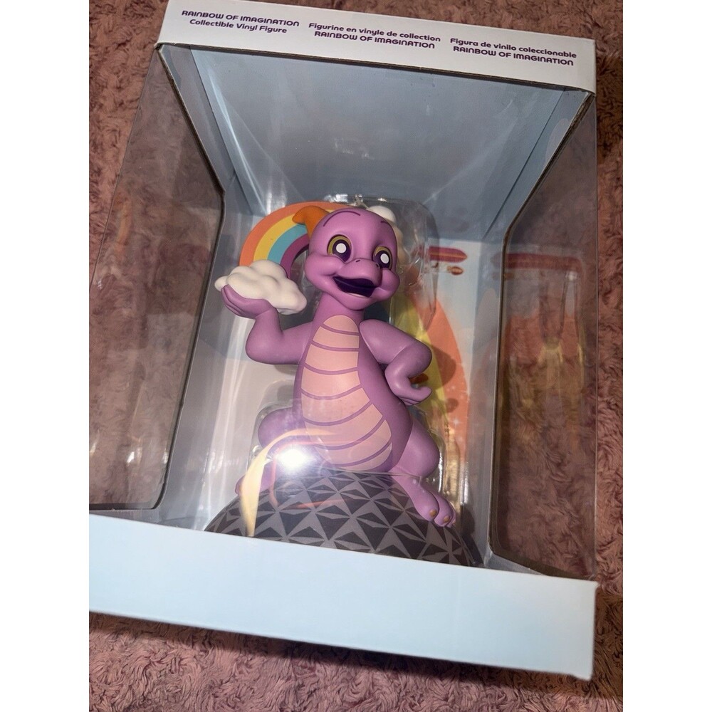 Disney EPCOT Figment Maria Stuckey WonderGround Figurine New Spaceship Earth